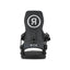 Ride C-6 Snowboard Bindings 2027 in Black – rear view of highback