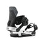Ride Circuit Snowboard Bindings 2027 in Silver – three-quarter view