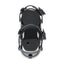 Ride Circuit Snowboard Bindings 2027 in Silver – top view