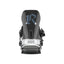 Ride Circuit Carbon Snowboard Bindings 2027 in Chrome – rear view of highback