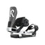 Ride Circuit Carbon Snowboard Bindings 2027 in Chrome – three-quarter view