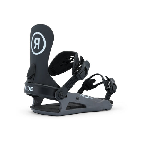 Ride CL-2 Women's Snowboard Bindings 2027 in Black – three-quarter view