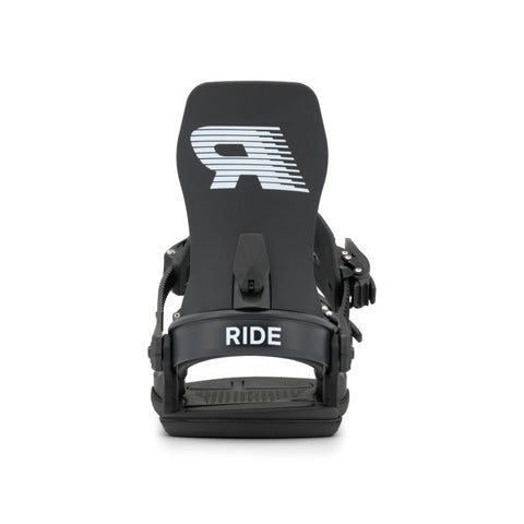 Ride CL-6 Women's Snowboard Bindings 2027 in Black – rear view of highback