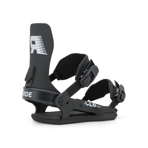 Ride CL-6 Women's Snowboard Bindings 2027 in Black – three-quarter view