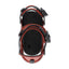 Ride Drone Snowboard Bindings 2027 in Red – top view