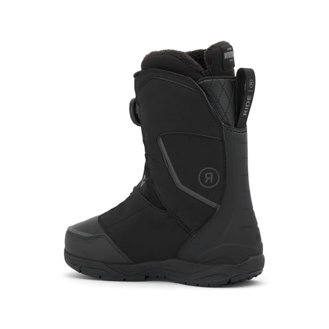 Ride Hera Pro Wide Women's Snowboard Boots 2027 in Black – inside side view