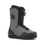 Ride Lasso Snowboard Boots 2027 in Grey – outside side view