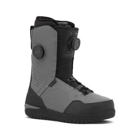 Ride Lasso Snowboard Boots 2027 in Grey – outside side view