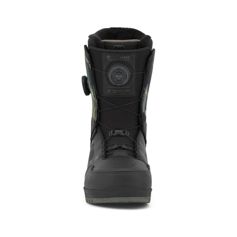 Ride Lasso Snowboard Boots 2027 in Swamp Camo – front view