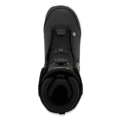 Ride Lasso Jr Snowboard Boots 2027 in Black – rear view