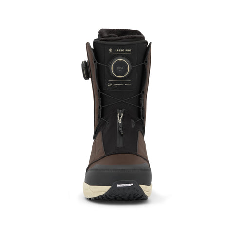 Ride Lasso Pro Snowboard Boots 2027 in Brown – front view