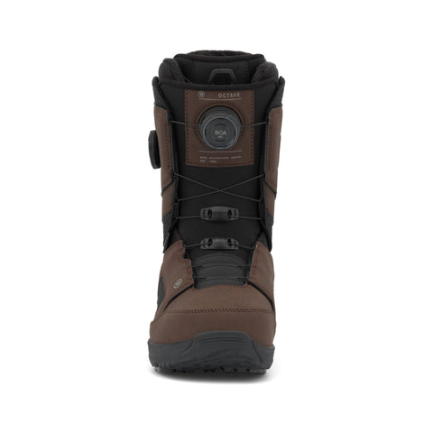 Ride Octave Snowboard Boots 2027 in Brown – front view