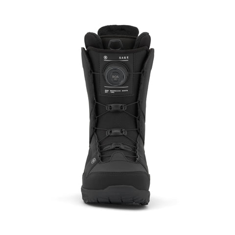 Ride Sage Women's Snowboard Boots 2027 in Black – front view