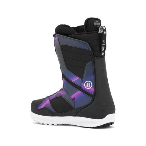 Ride Sage Women's Snowboard Boots 2027 in Purple – inside side view
