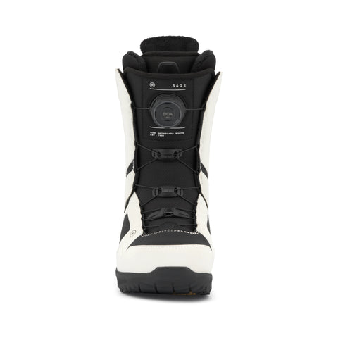 Ride Sage Women's Snowboard Boots 2027 in White – front view