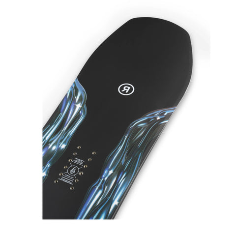 Ride Smokescreen Snowboard 2027 – top sheet detail