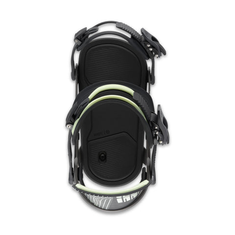 Ride Specter Snowboard Bindings 2027 in Gunmetal – top view