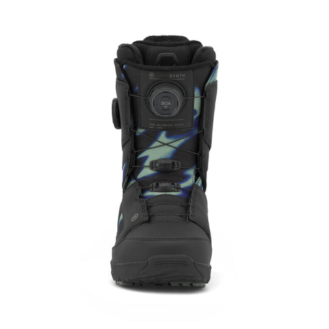 Ride Synth Women's Snowboard Boots 2027 in Black Smoke – front view