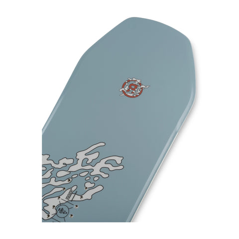 Ride Zero Jr Snowboard 2027 – top sheet detail