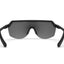 Spektrum Blank sunglasses, black bio frame with grey Zeiss lens. 