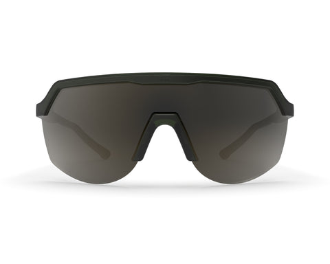 Spektrum Blank Bio Sunglasses / Moss Green / Brown Bio-Based Performance Eyewear