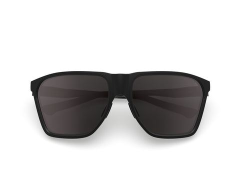Spektrum Anjan Bio Sunglasses / Black / Violet Bio-Based Performance Eyewear