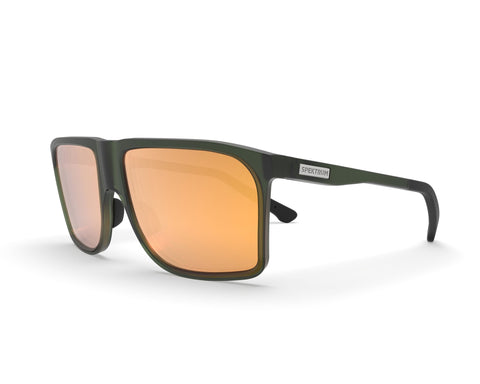 Spektrum Kall Bio Sunglasses / Moss Green / Gold Bio-Based Performance Eyewear